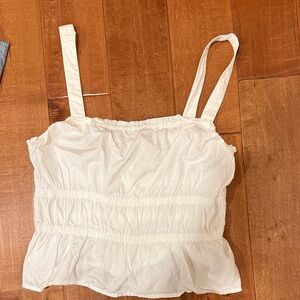 Madewell White Camisole Top